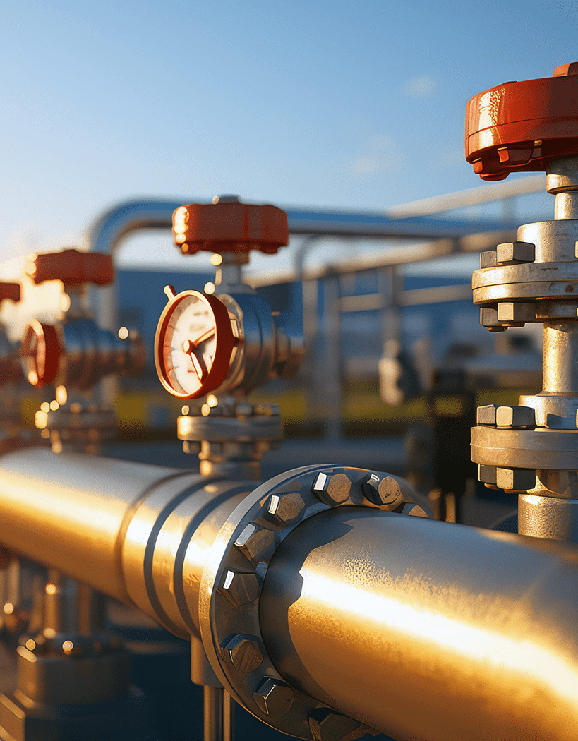 Man Using Measuring Tape in Factory Setting Man Using Measuring Tape in Factory Setting